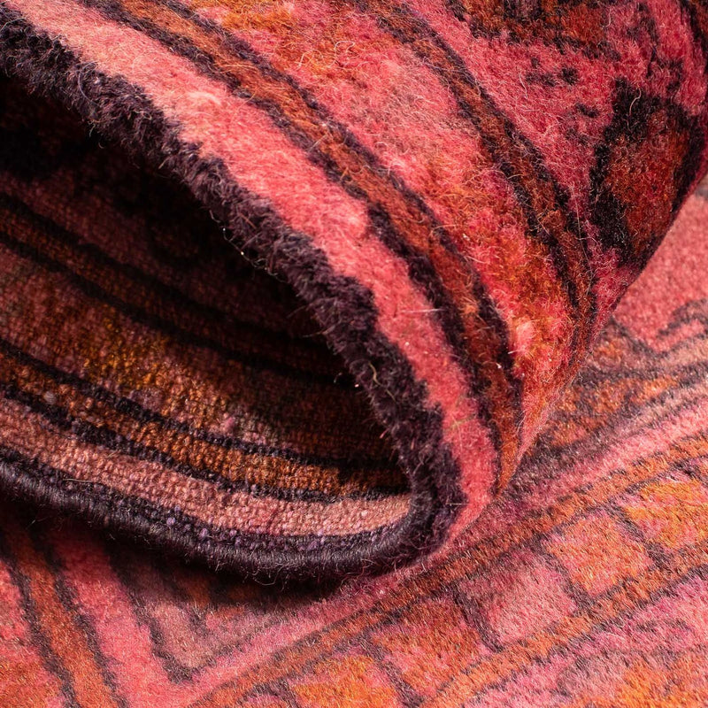 Turkaman tapijt - 86 x 63 cm - licht rood