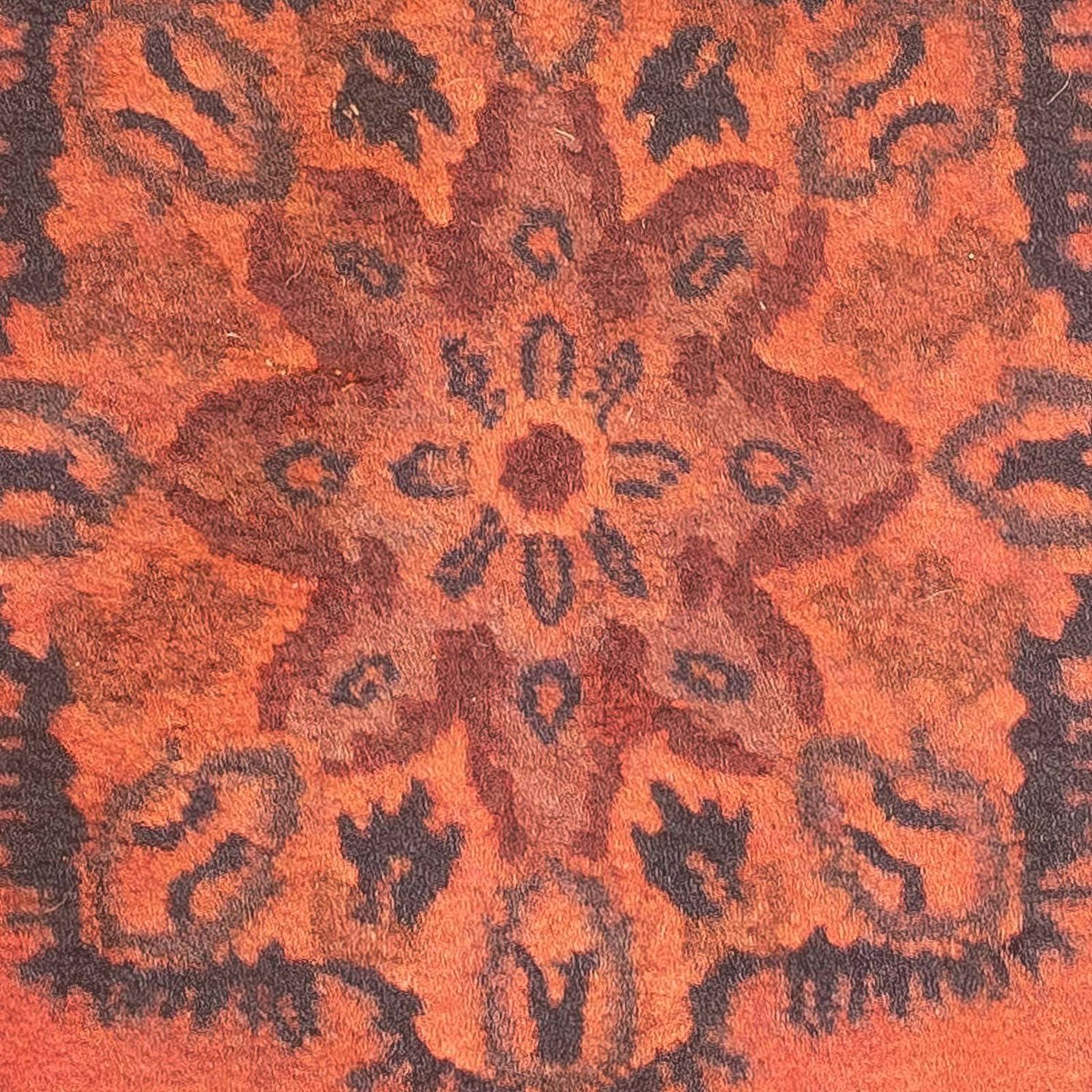 Perzisch tapijt - Nain - 80 x 58 cm - roest