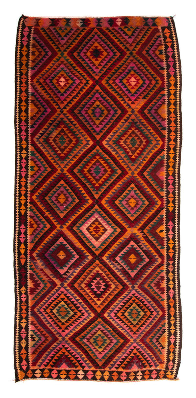 Antiek kilim Tapijt 140x300cm