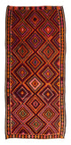 Antiek kilim Tapijt 140x300cm