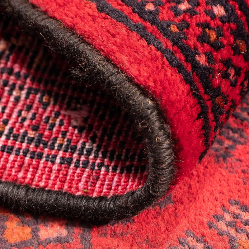 Turkaman tapijt - 83 x 62 cm - donkerrood