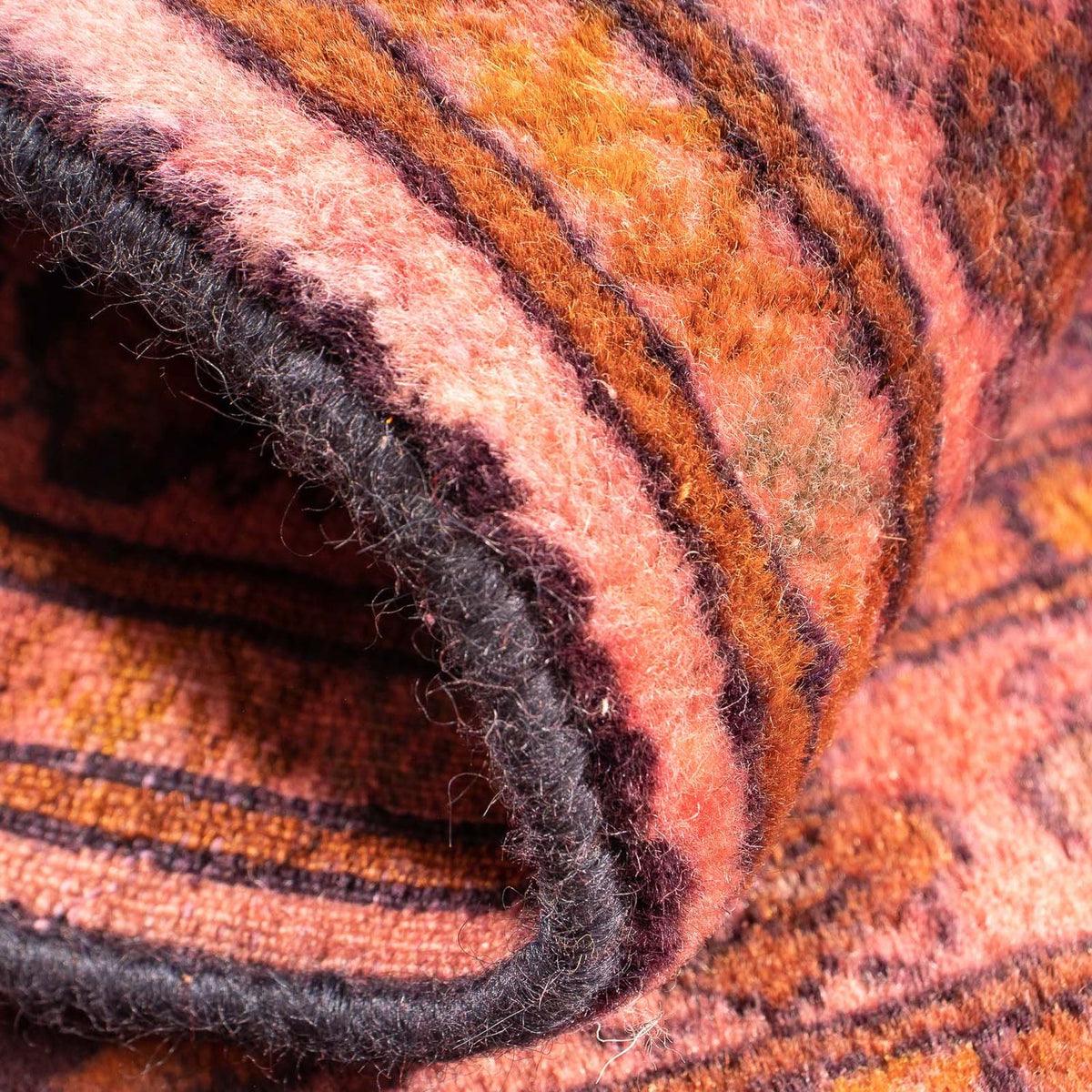 Turkaman tapijt - 84 x 62 cm - licht rood