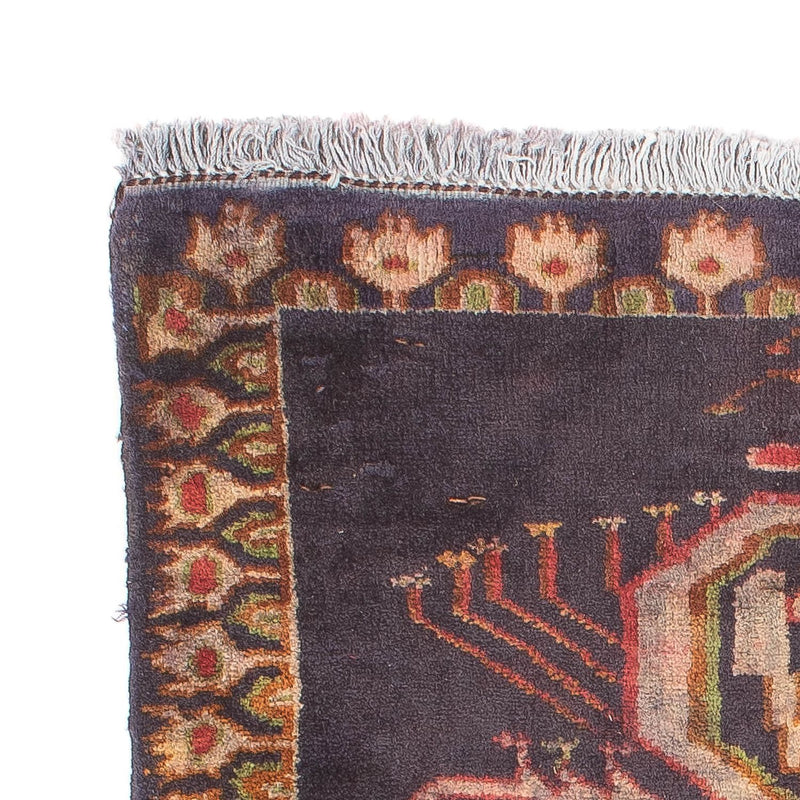 Perzisch tapijt - Klassiek - 81 x 65 cm - donkerblauw