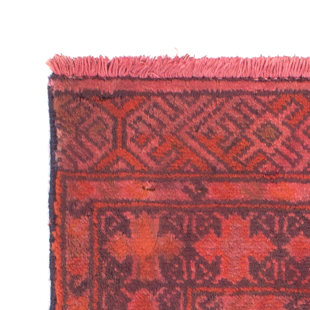 Turkaman tapijt - 88 x 57 cm - licht rood