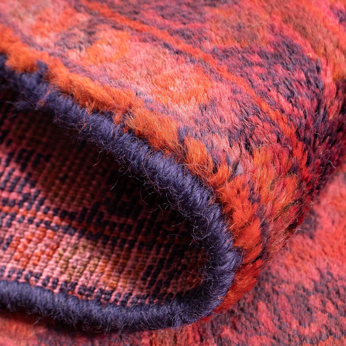 Turkaman tapijt - 88 x 57 cm - licht rood