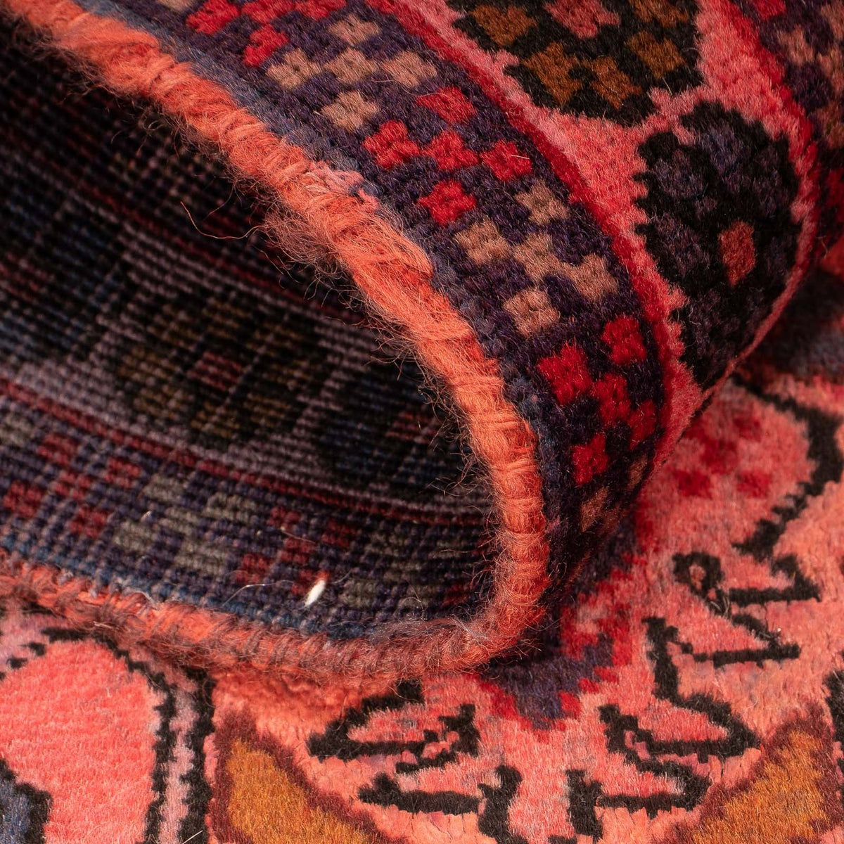 Perzisch Tapijt - Nomadisch - 100 x 66 cm - licht rood