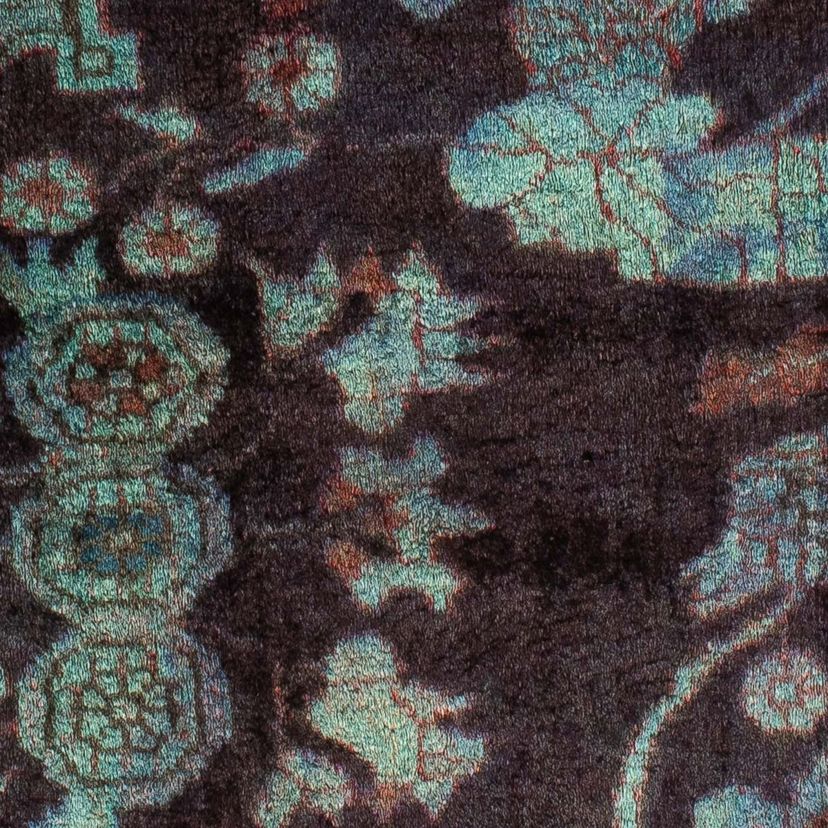 Perzisch Tapijt - Nomadisch - 120 x 97 cm - lichtblauw