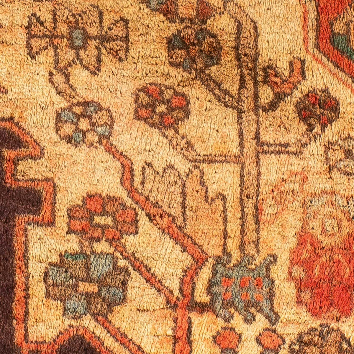 Perzisch Tapijt - Nomadisch - 110 x 82 cm - veelkleurig