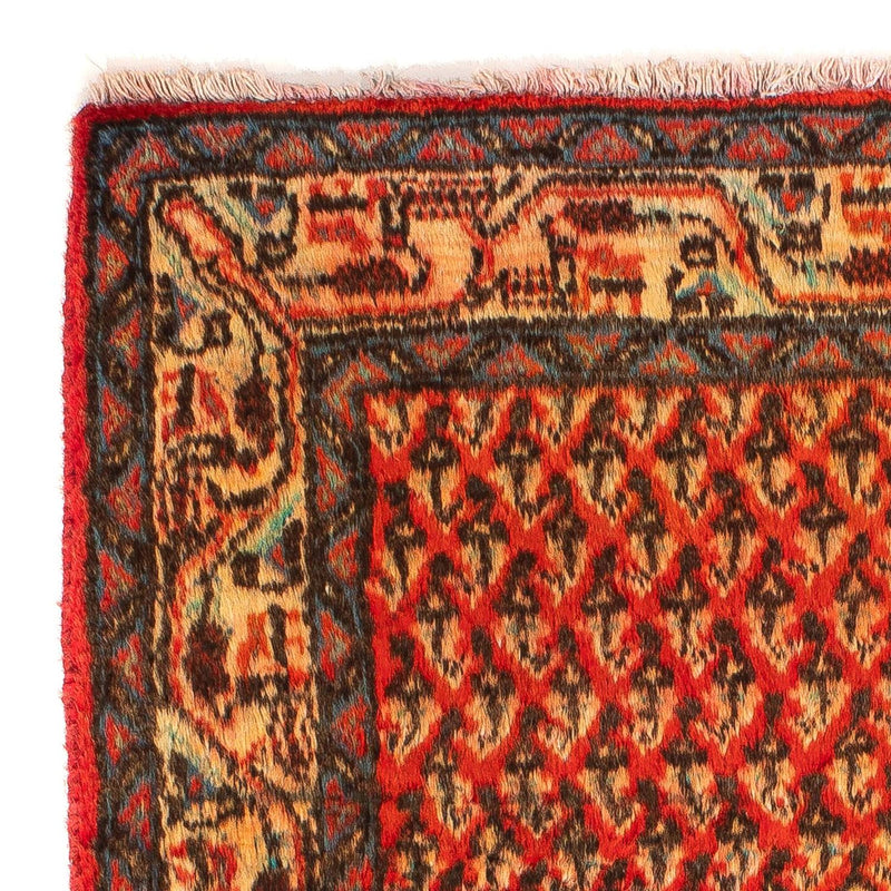 Perzisch tapijt - Mir - 142 x 64 cm - rood