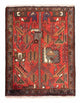 Hamadan Tapijt 99x82cm - Perzisch tapijt