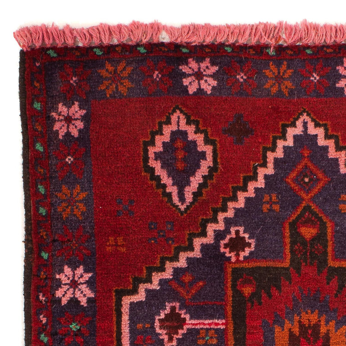 Baluch tapijt - 125 x 87 cm - donkerrood