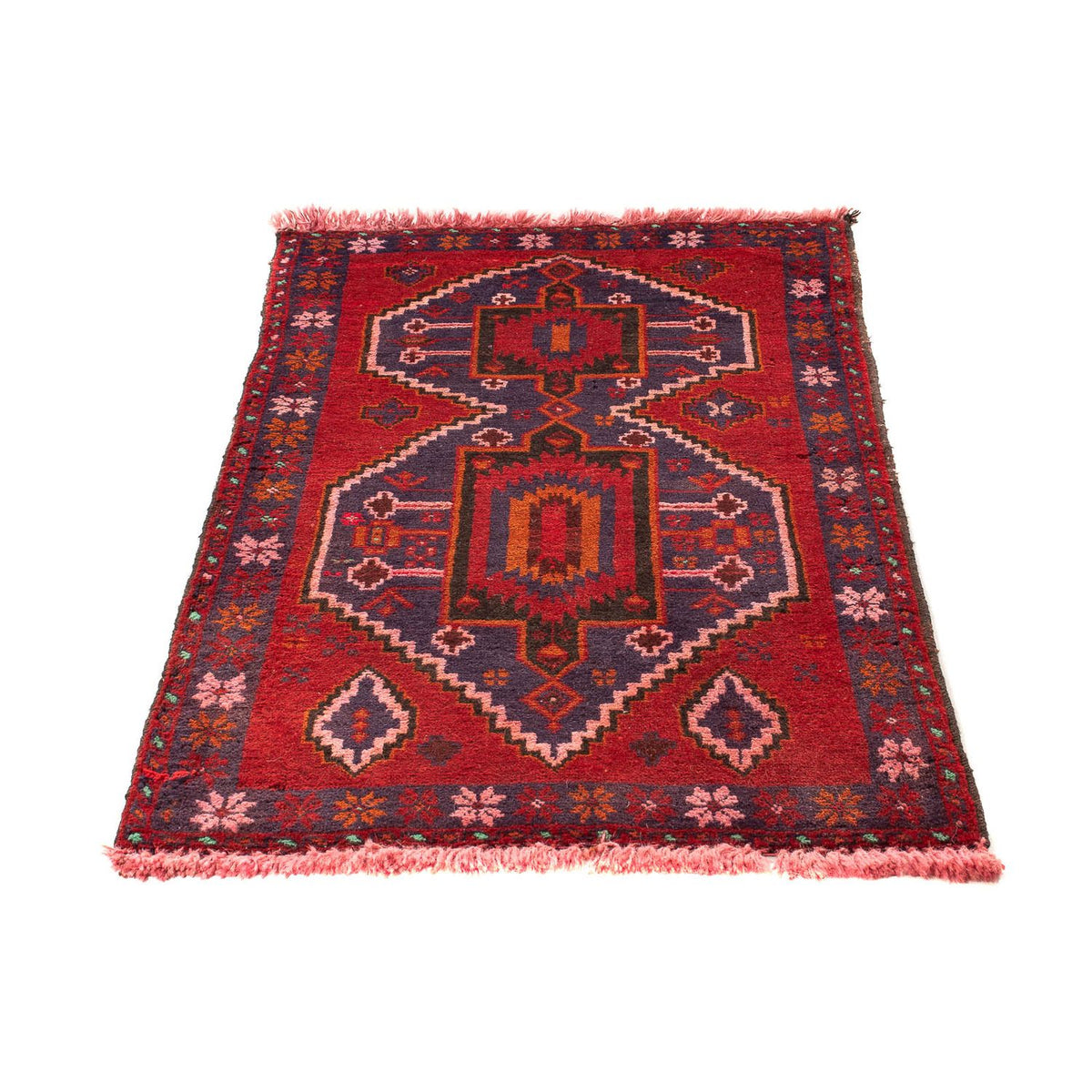 Baluch tapijt - 125 x 87 cm - donkerrood