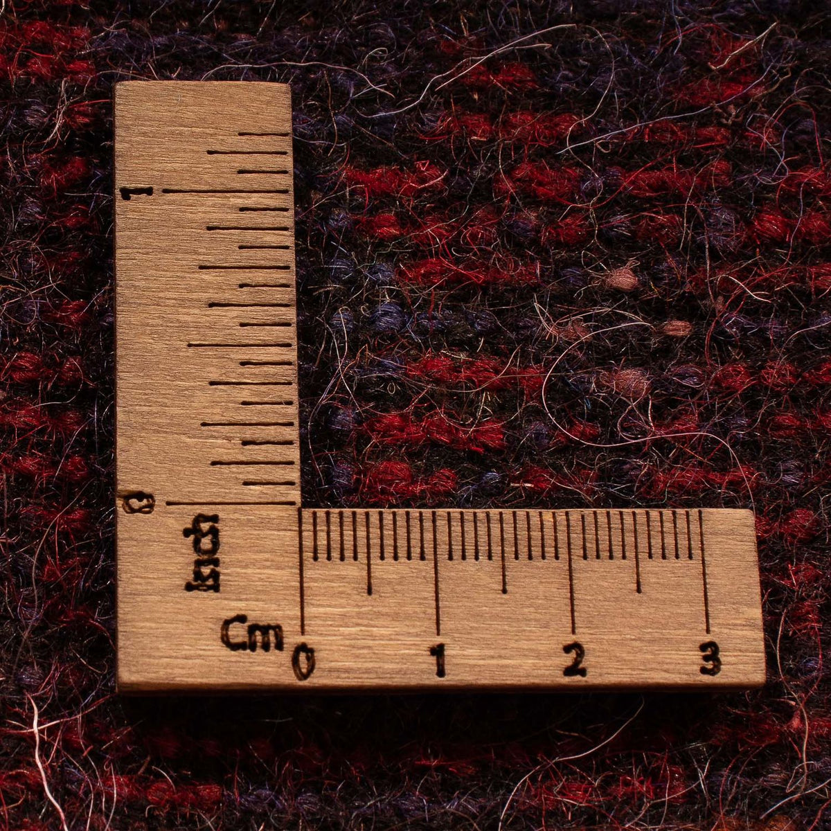 Baluch tapijt - 125 x 87 cm - donkerrood