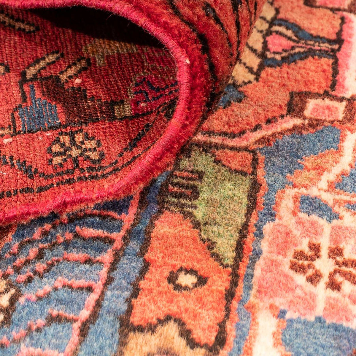 Perzisch Tapijt - Nomadisch - 122 x 88 cm - veelkleurig