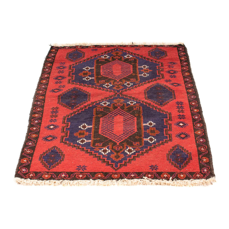 Baluch tapijt - 140 x 92 cm - donkerrood