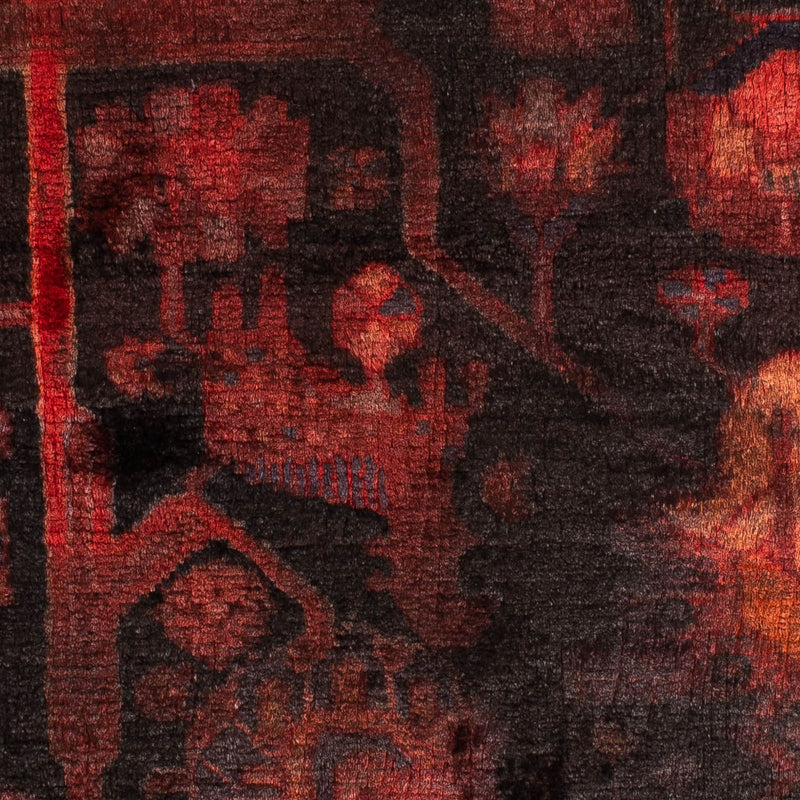 Perzisch Tapijt - Nomadisch - 143 x 102 cm - donkerrood