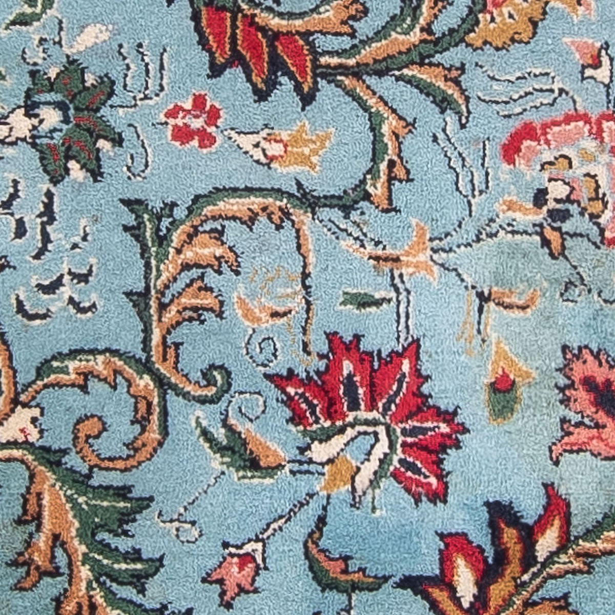 Oosters tapijt - Indus - 194 x 81 cm - lichtblauw