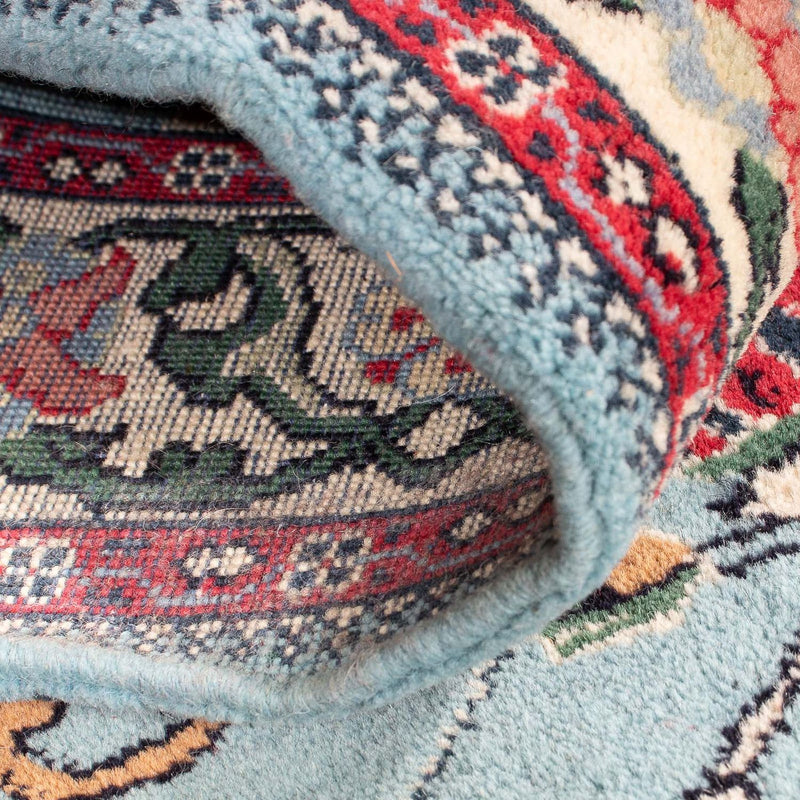 Oosters tapijt - Indus - 194 x 81 cm - lichtblauw