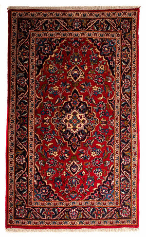 Perzisch tapijt - Keshan - 153 x 95 cm - rood