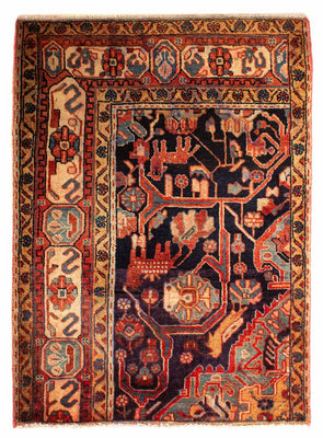 Perzisch Tapijt - Nomadisch - 120 x 88 cm - veelkleurig