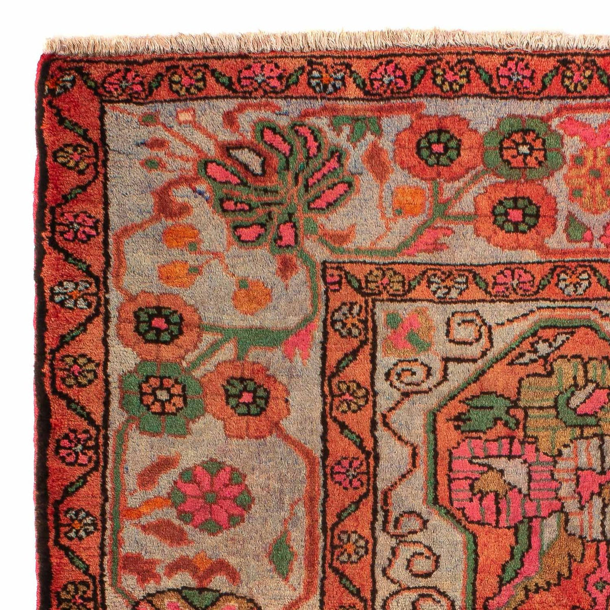 Perzisch Tapijt - Nomadisch - 124 x 80 cm - licht rood