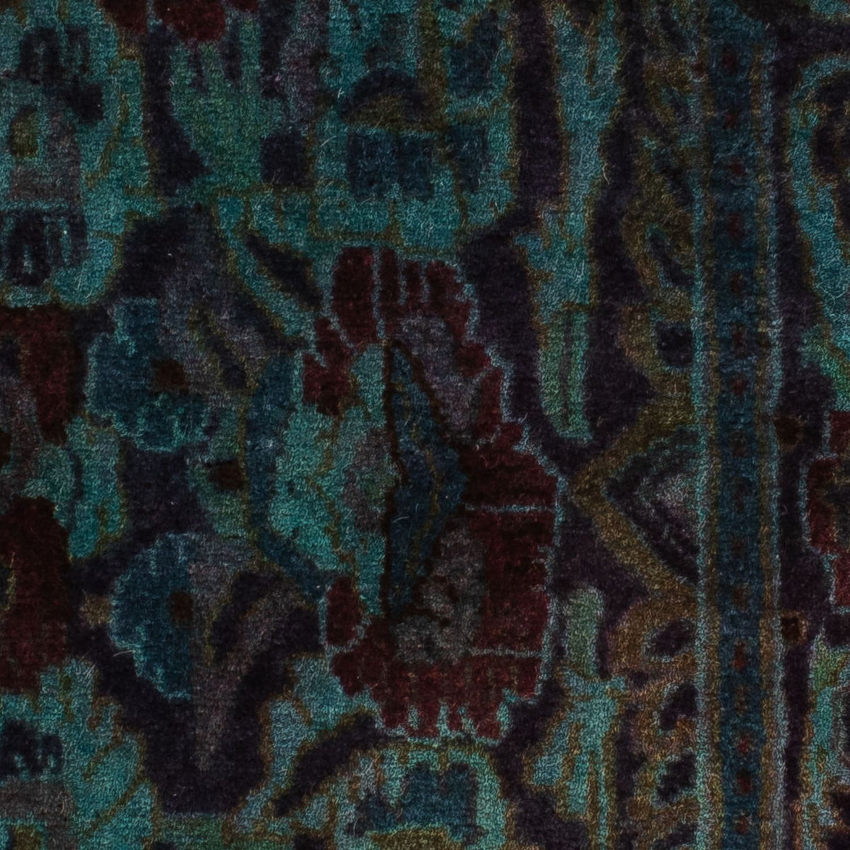 Perzisch tapijt - Keshan - 117 x 65 cm - donkerblauw