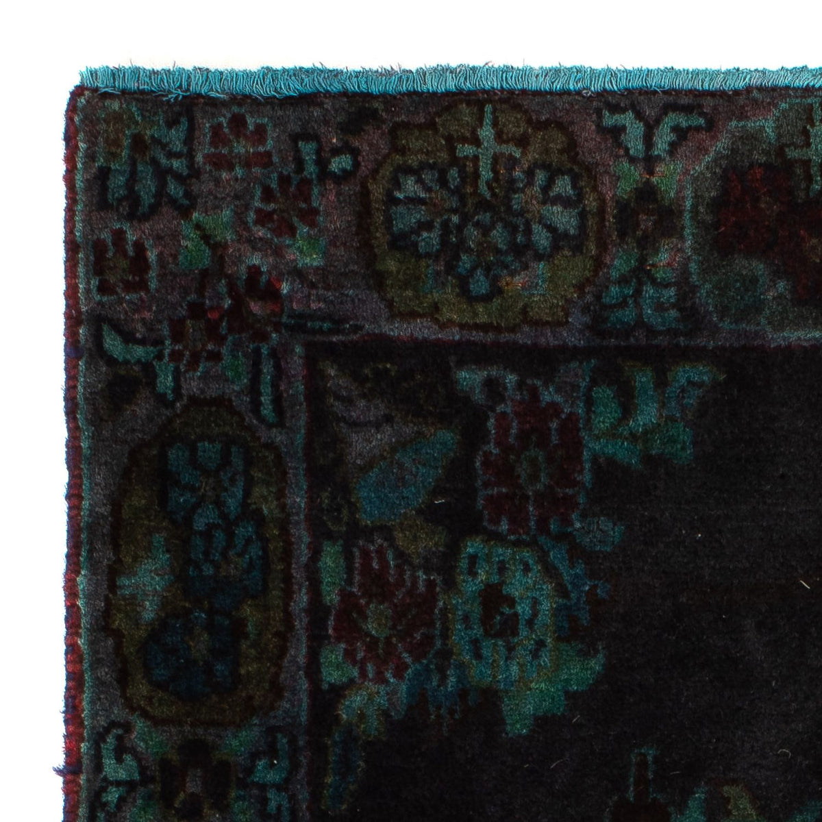 Perzisch tapijt - Keshan - 117 x 65 cm - donkerblauw