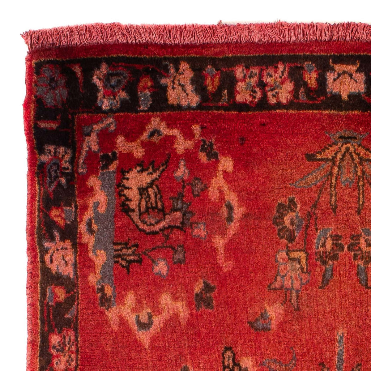 Perzisch tapijt - Klassiek - 144 x 75 cm - donkerrood