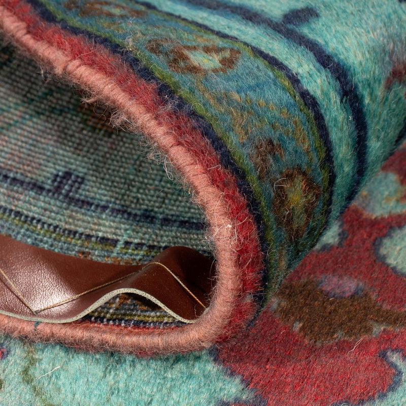 Perzisch tapijt - Klassiek vierkant  - 105 x 104 cm - lichtblauw