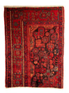 Nahavand Tapijt 95x132cm - Perzisch tapijt - Rechthoekig / Donkerrood / 95 x 132 cm Rechthoekig