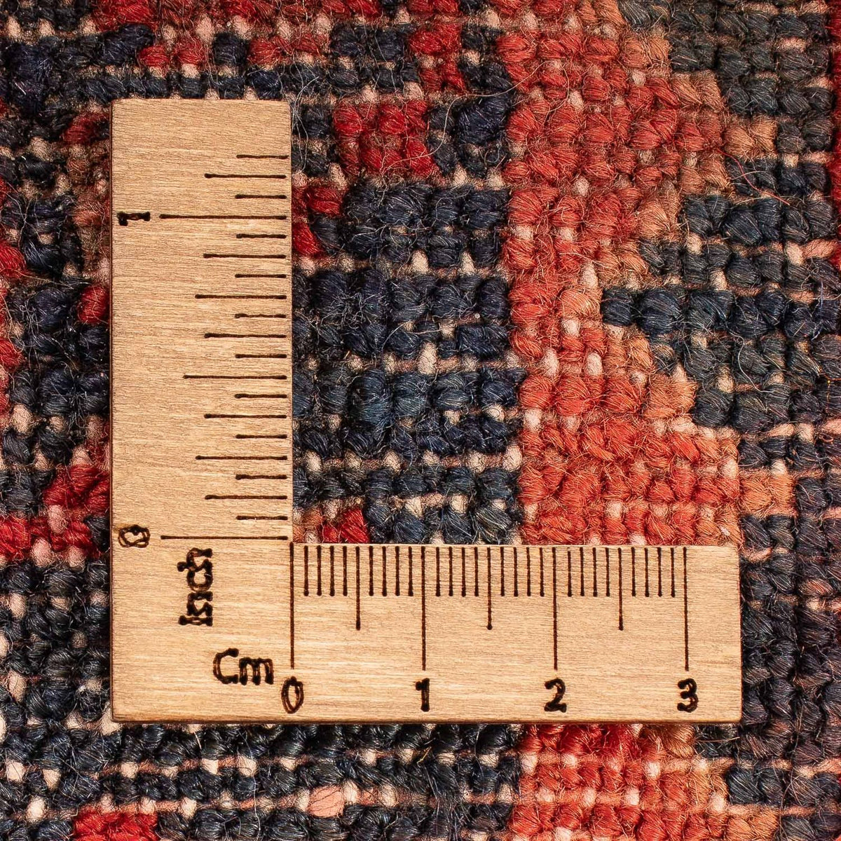 Perzisch Tapijt - Nomadisch - 132 x 95 cm - donkerrood