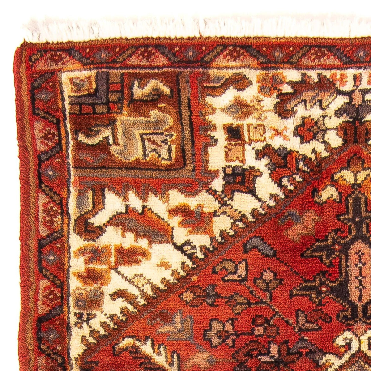 Perzisch Tapijt - Nomadisch - 132 x 84 cm - roest