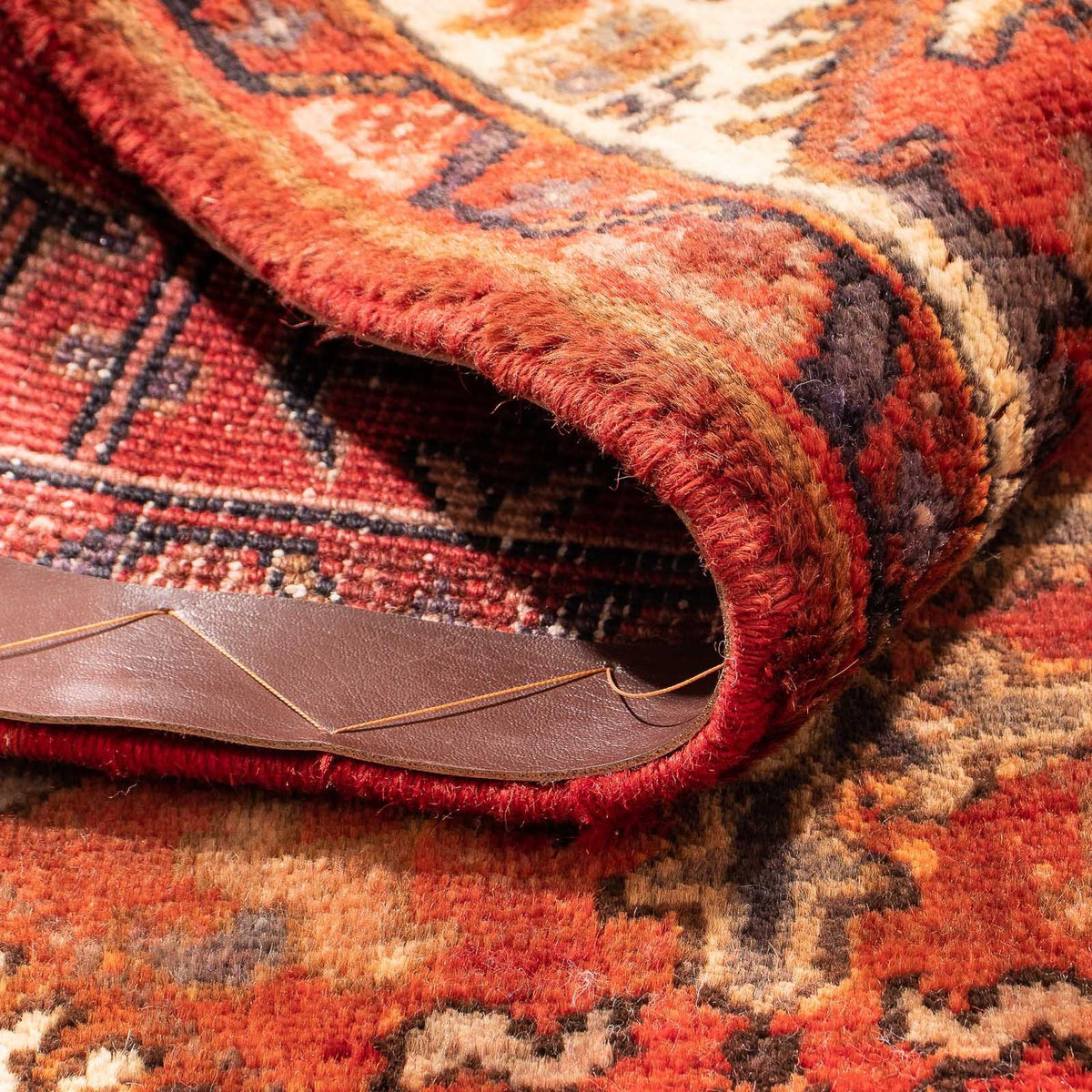 Perzisch Tapijt - Nomadisch - 132 x 84 cm - roest