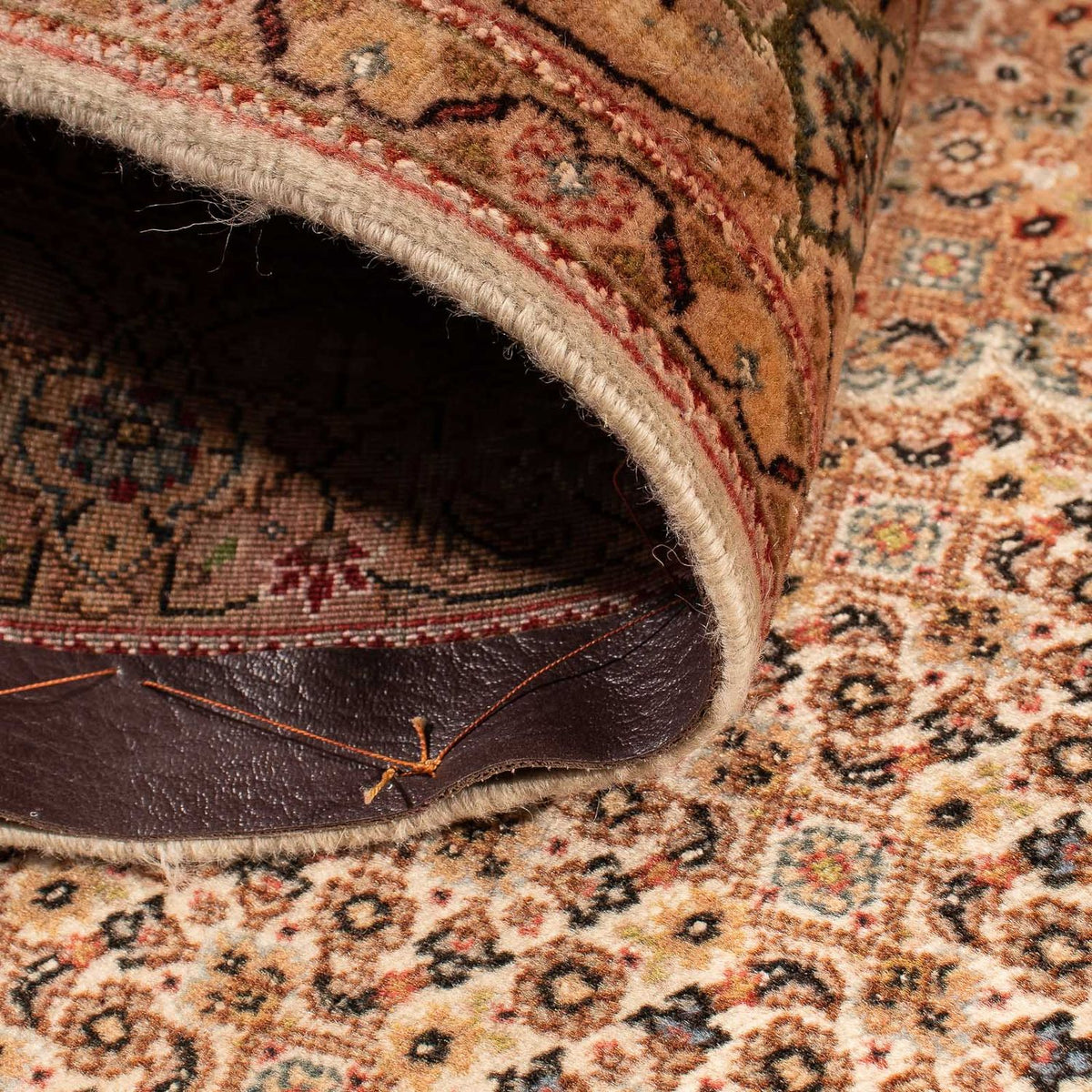 Perzisch tapijt - Tabriz - Royal - 158 x 102 cm - lichtbruin