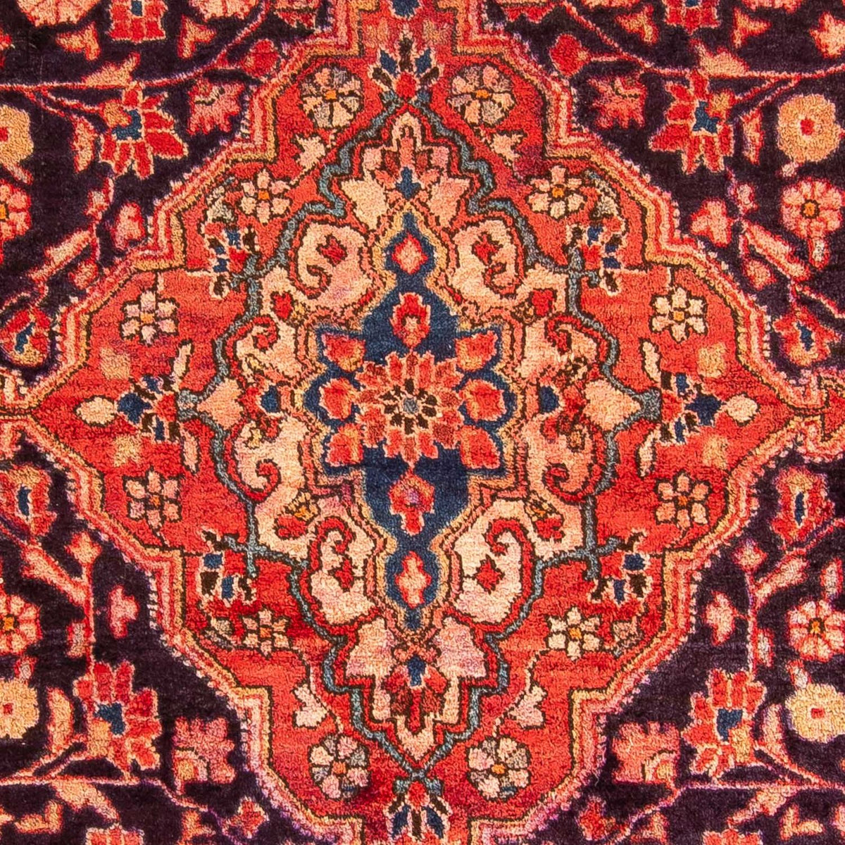 Perzisch Tapijt - Nomadisch - 214 x 137 cm - donkerblauw