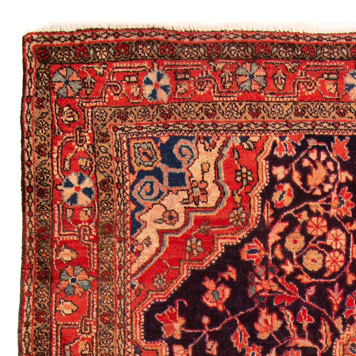 Perzisch Tapijt - Nomadisch - 214 x 137 cm - donkerblauw