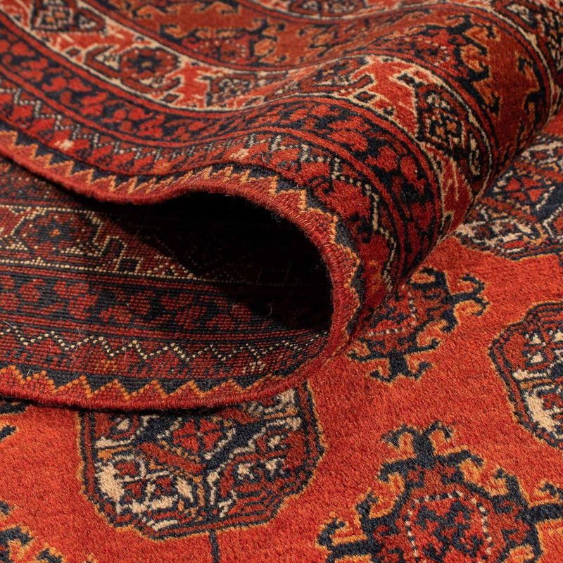 Afghaans tapijt - Bukhara - 199 x 124 cm - donkerrood