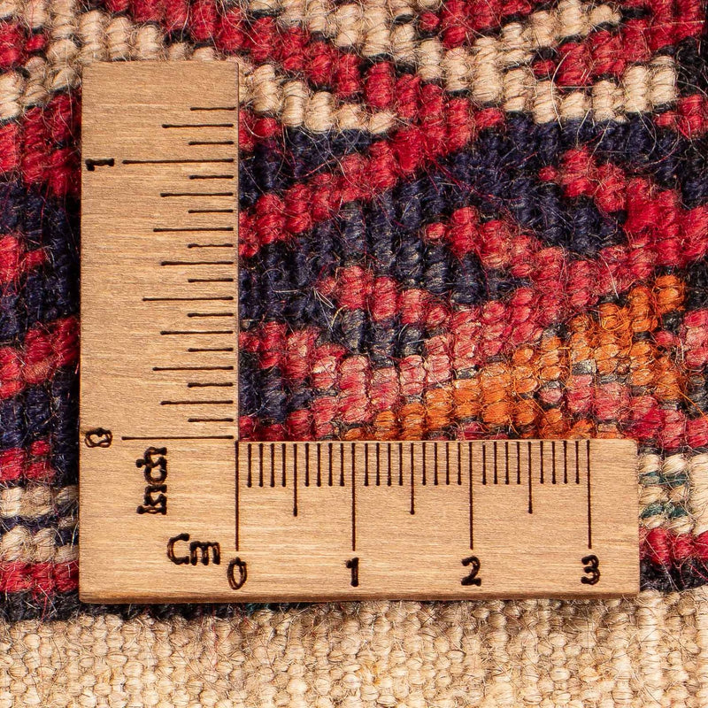 Turkaman tapijt - 123 x 83 cm - donkerrood