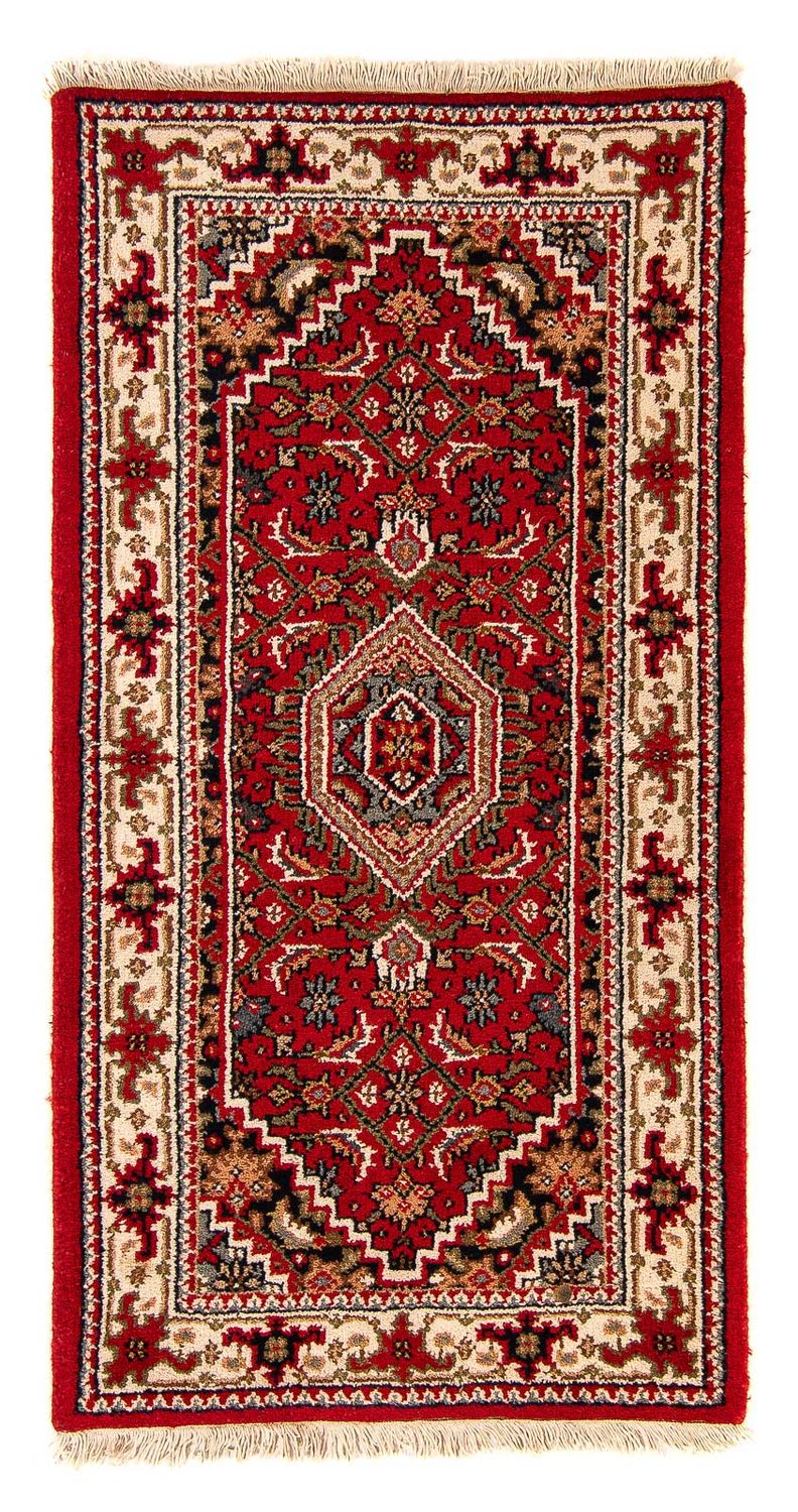 Oosters tapijt - Bijar - Indus - 141 x 71 cm - donkerrood