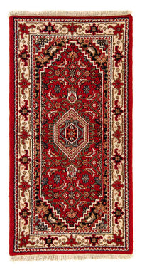 Oosters tapijt - Bijar - Indus - 141 x 71 cm - donkerrood