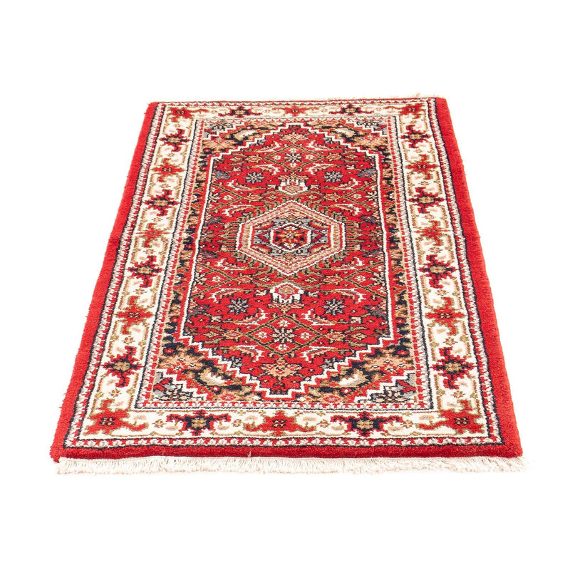 Oosters tapijt - Bijar - Indus - 141 x 71 cm - donkerrood