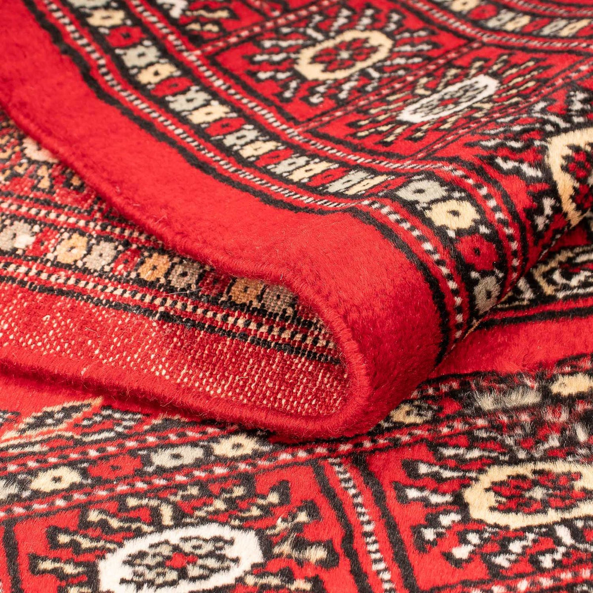 Pakistaans tapijt - 123 x 80 cm - donkerrood