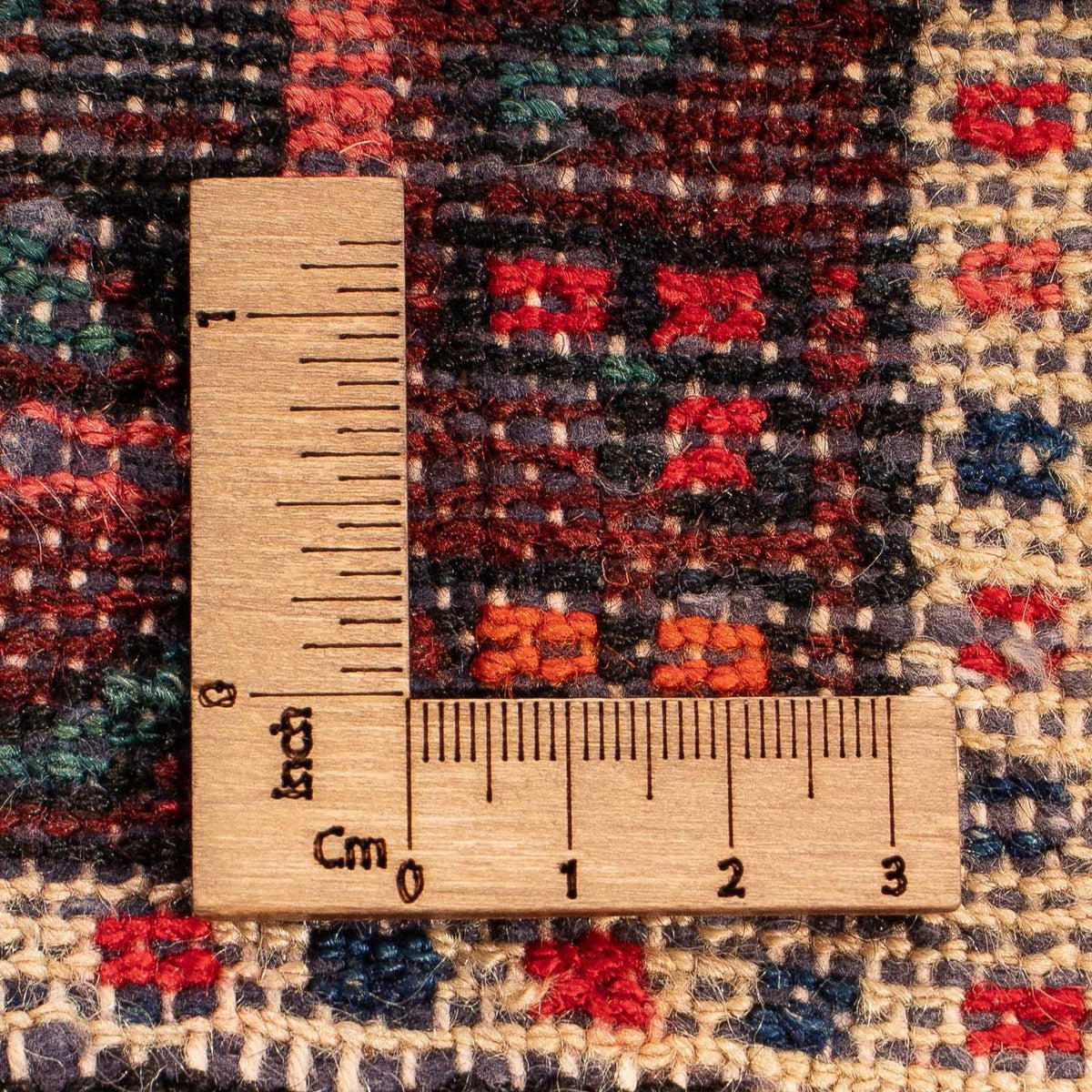 Perzisch Tapijt - Nomadisch - 159 x 113 cm - donkerrood