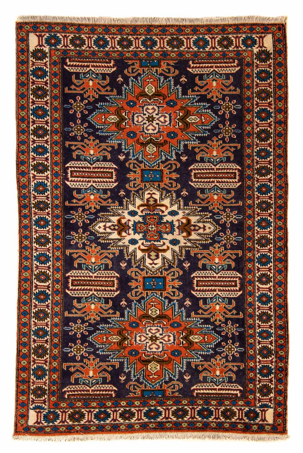 Perzisch Tapijt - Nomadisch - 170 x 112 cm - donkerblauw