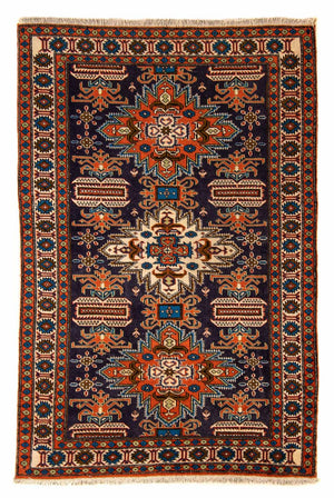 Perzisch Tapijt - Nomadisch - 170 x 112 cm - donkerblauw