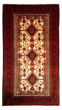 Baluch tapijt - 183 x 107 cm - donkerrood