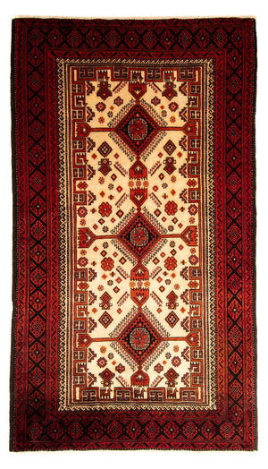 Baluch tapijt - 183 x 107 cm - donkerrood