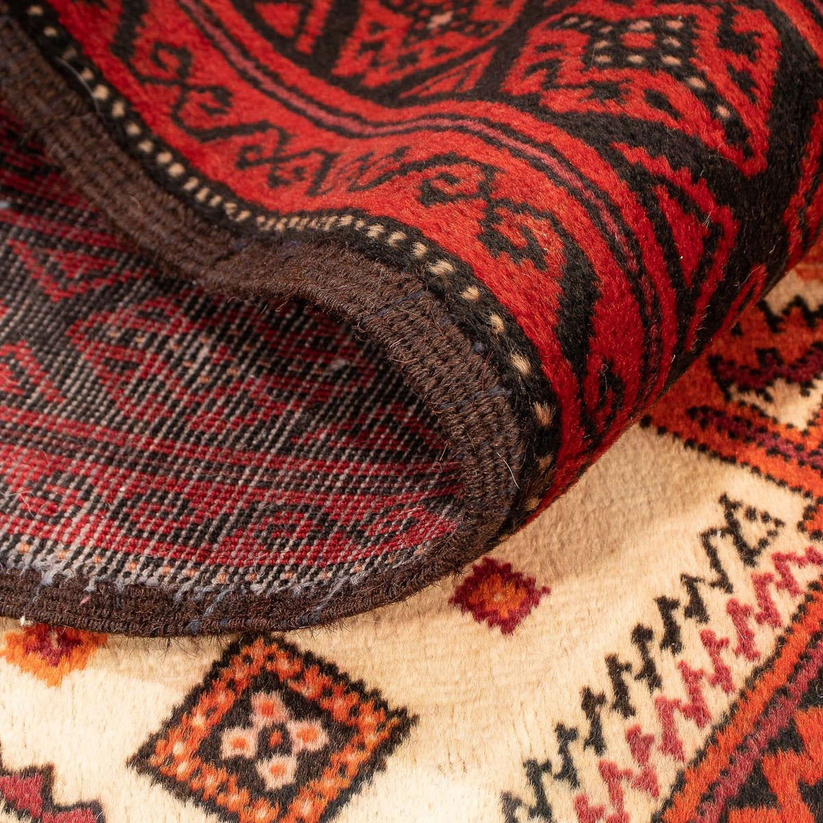 Baluch tapijt - 183 x 107 cm - donkerrood