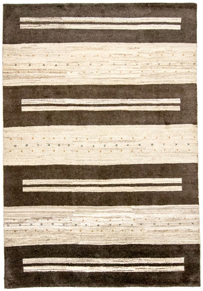 Indo Gabbeh Tapijt 201x293cm - Wollen tapijt
