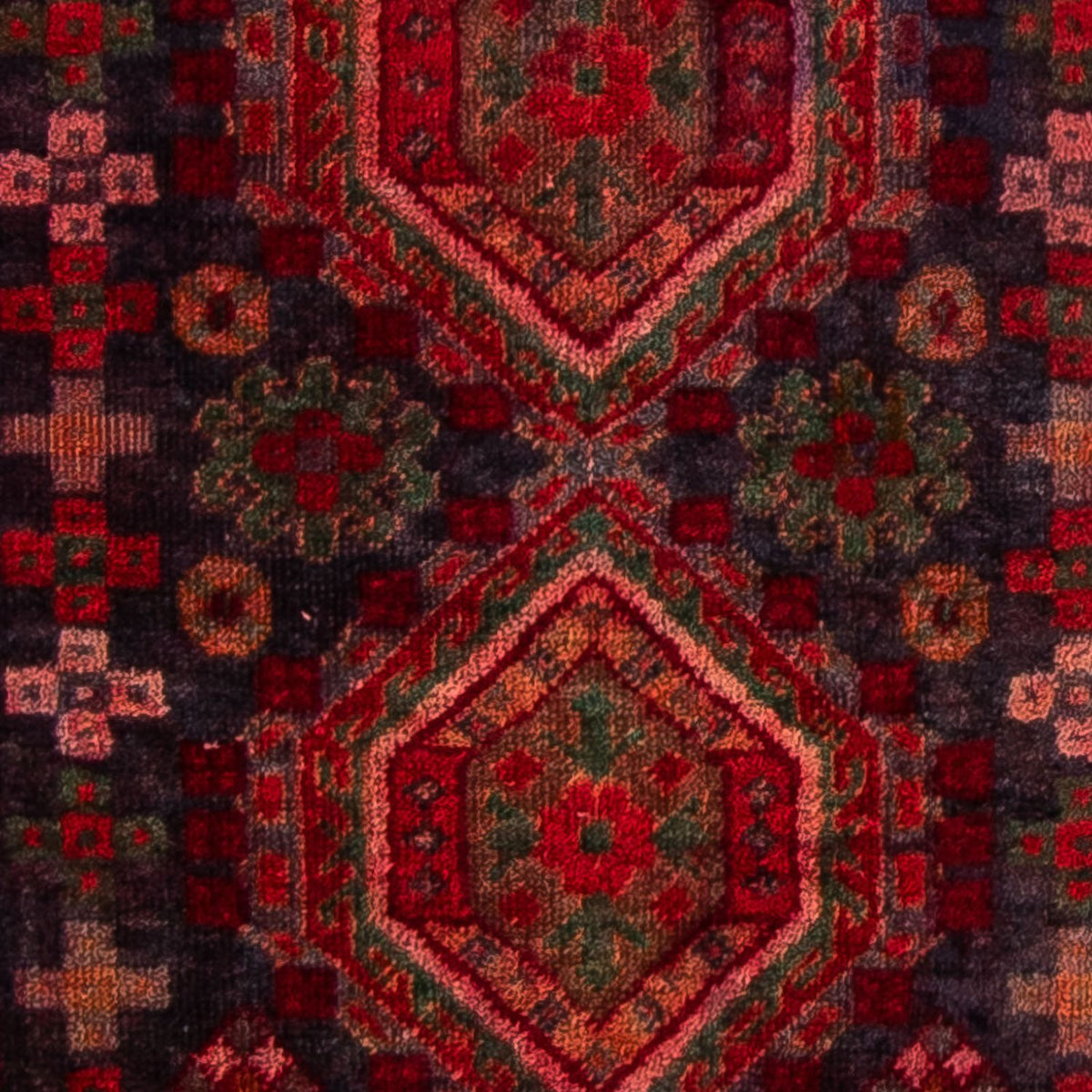 Baluch tapijt - 154 x 78 cm - donkerrood